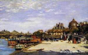 The Pont des Arts and the Institut de France