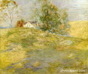 Artist&acute;s Home in Autumn, Greenwich, Connecticut