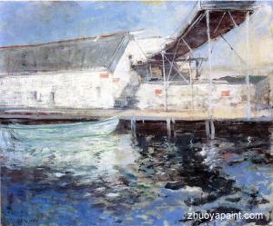 Fish Sheds, Gloucester, Massachusetts