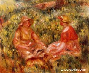 Two Women in the Grass