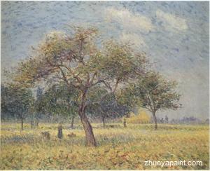 Apple Trees in October