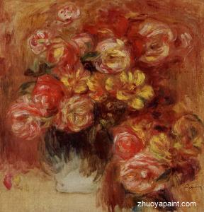 Vase of Roses