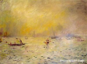 View of Venice, Fog