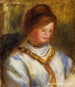 Woman in a Blue Blouse