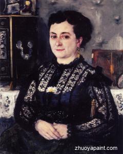 Woman in a Lace Blouse