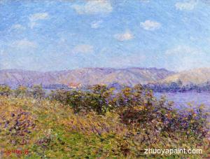 Banks of the Seine in Summer, Tournedos-sur-Seine