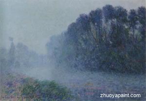 By the Eure River - Mist Effect