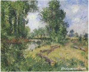 By the Orne River near Caen