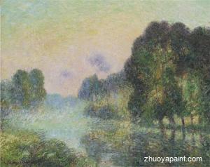By the Eure River - Fog Effect