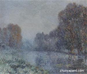 By the Eure River - Hoarfrost