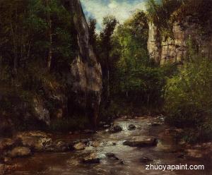 Landscape near Puit Noir, near Ornans