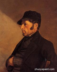 Portrait of the Artist&acute;s Father, Regis Courbet