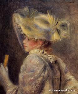 Woman in a White Hat