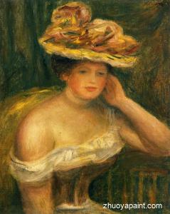 Woman Wearing a Corset