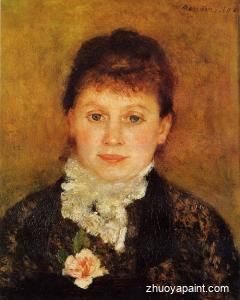 Woman Wearing White Frills