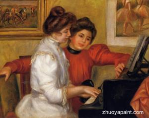 Young Girls at the Piano