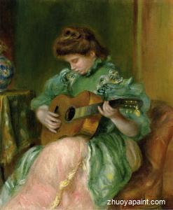 Woman with a Guitar