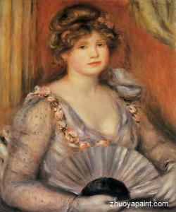 Woman with a Fan
