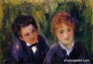 Young Man and Young Woman