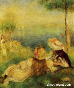 Young Girls by the Sea