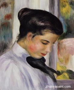 Young Woman in Profile