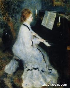Young Woman at the Piano