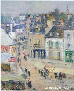 Pont Aven - gray weather