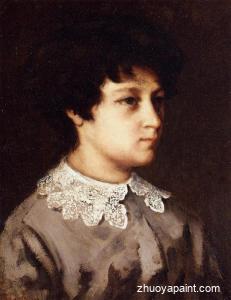 Portrait of a Young Girl from Salins
