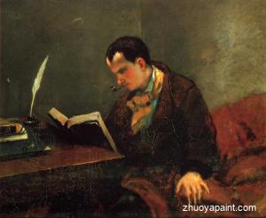Portrait of Baudelaire