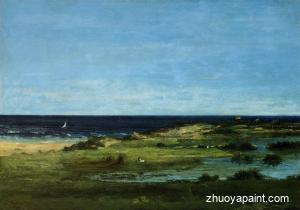 Seacoast (also known as Souvenir of Les Cabanes)