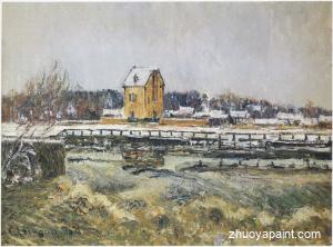 Waterfall at Saint Martin - Pontoise