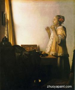 Woman with a Pearl Necklace
