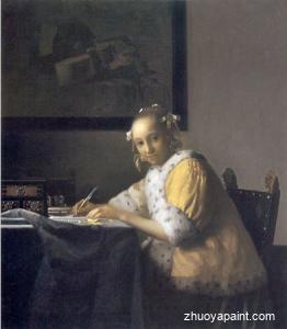 A Lady Writing