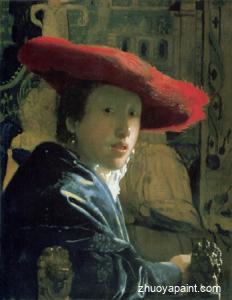 Girl with a Red Hat