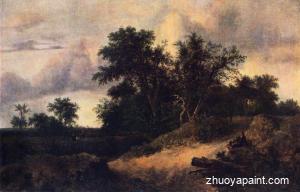 Landscape with a House in the Grove
