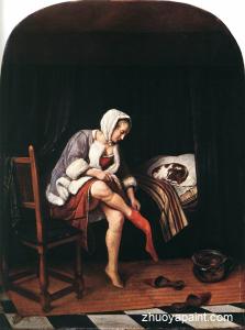 Woman at her Toilet