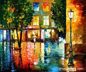 Knife Landscape Painting