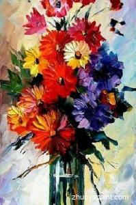 Knife Flower Painting