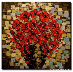 Knife Flower Paintings