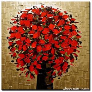 Red Flower Painting