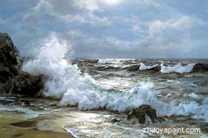 Sea Wave Painting