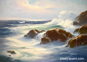 Seascape Oil Painting