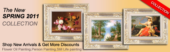 Hand-painted Oil Painting on Canvas